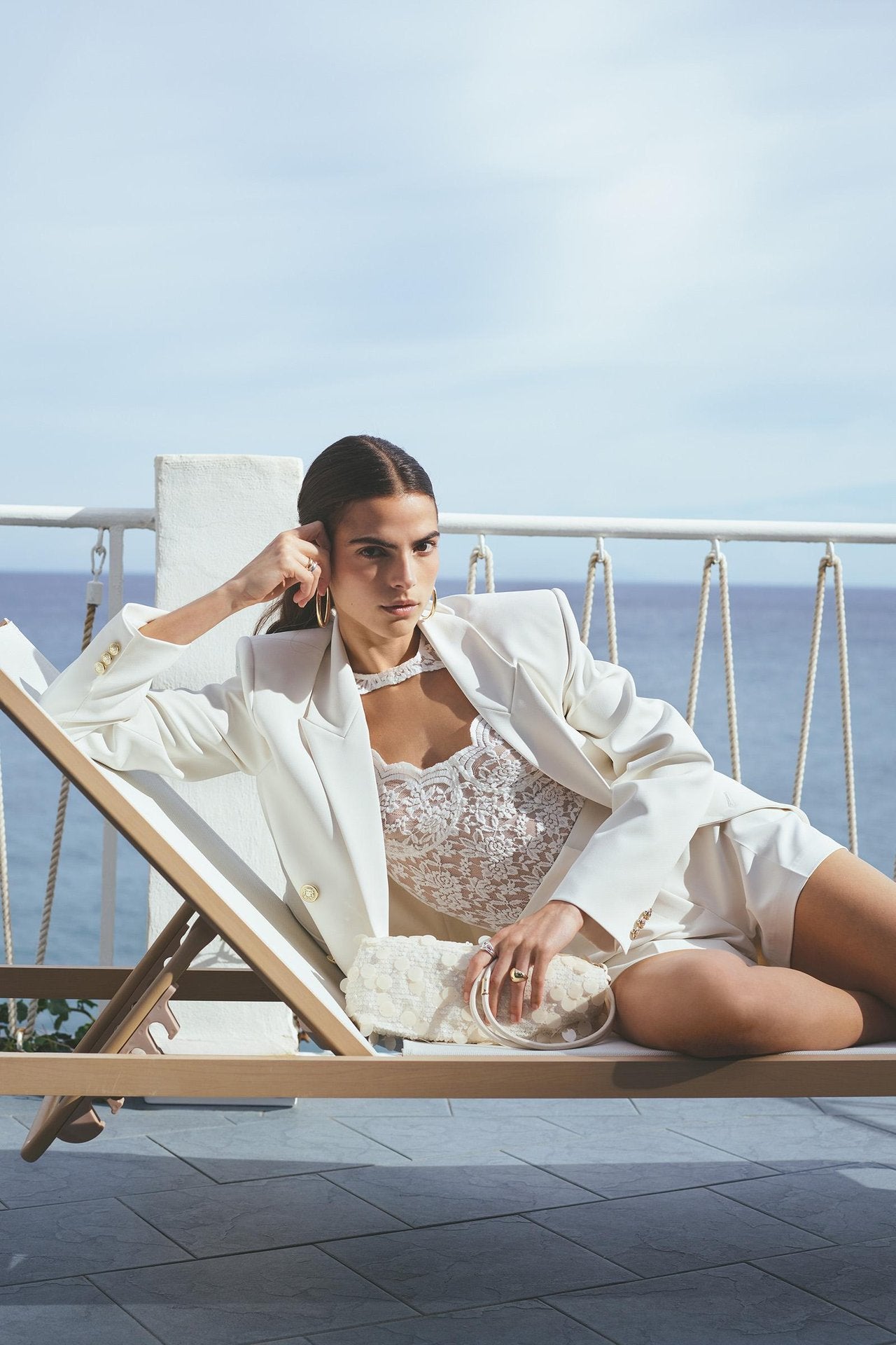 Bodysuit with cut-out