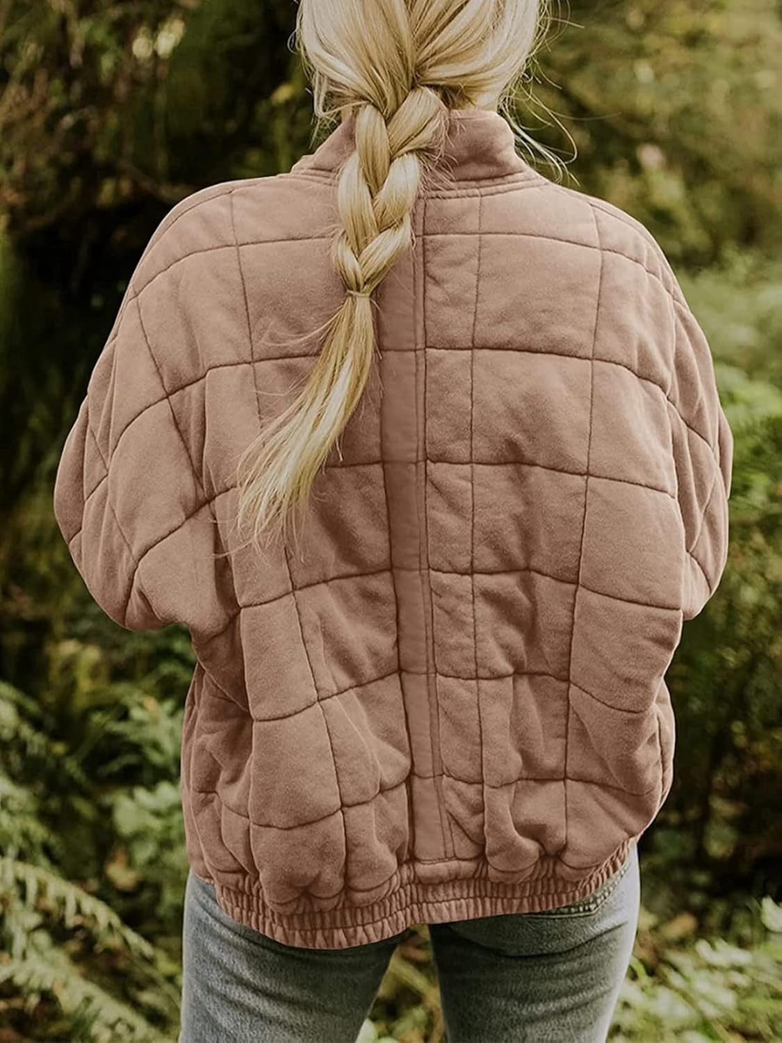 Oslo Quilted Bomber