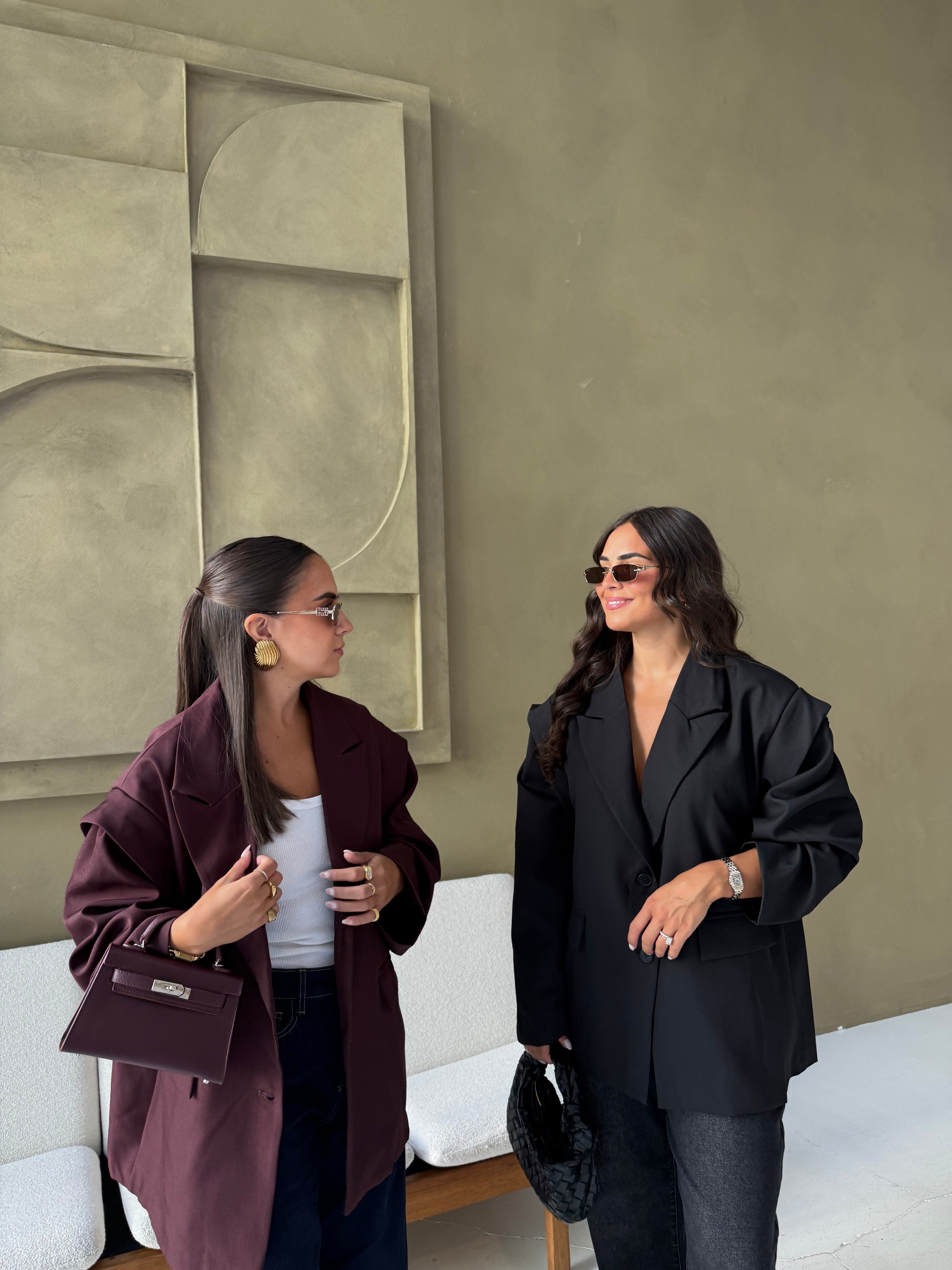 Bordeaux Power Blazer