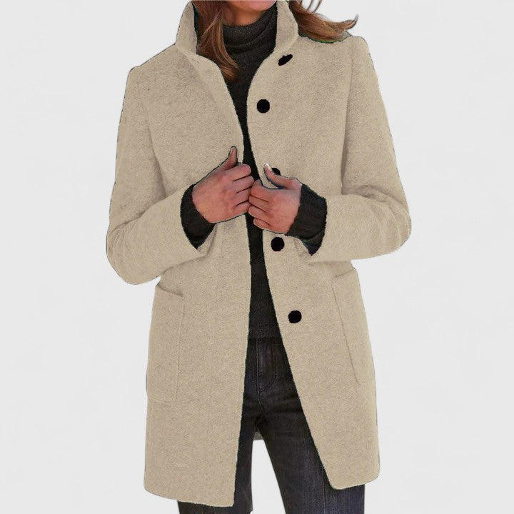 Classic Wool Blend Coat