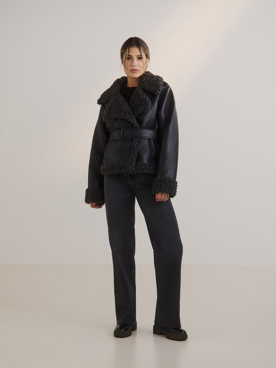 The Midnight Shearling Jacket