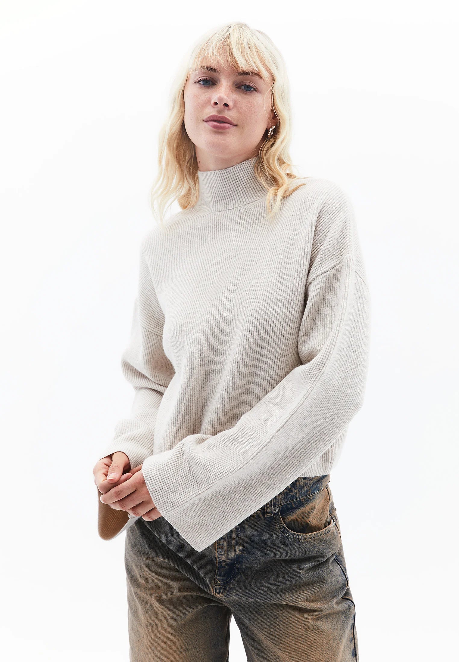 Cropped Knit Jumper