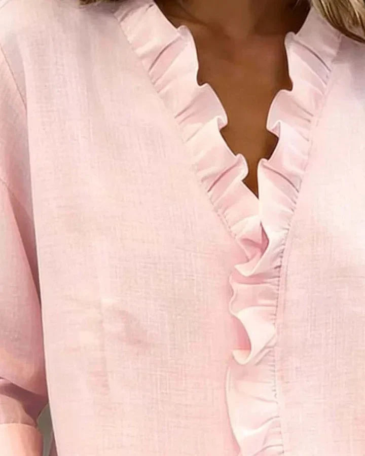 Camicetta Indie Ruffles