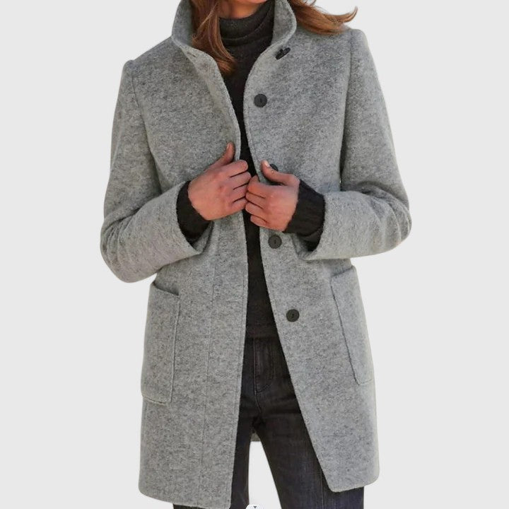 Classic Wool Blend Coat