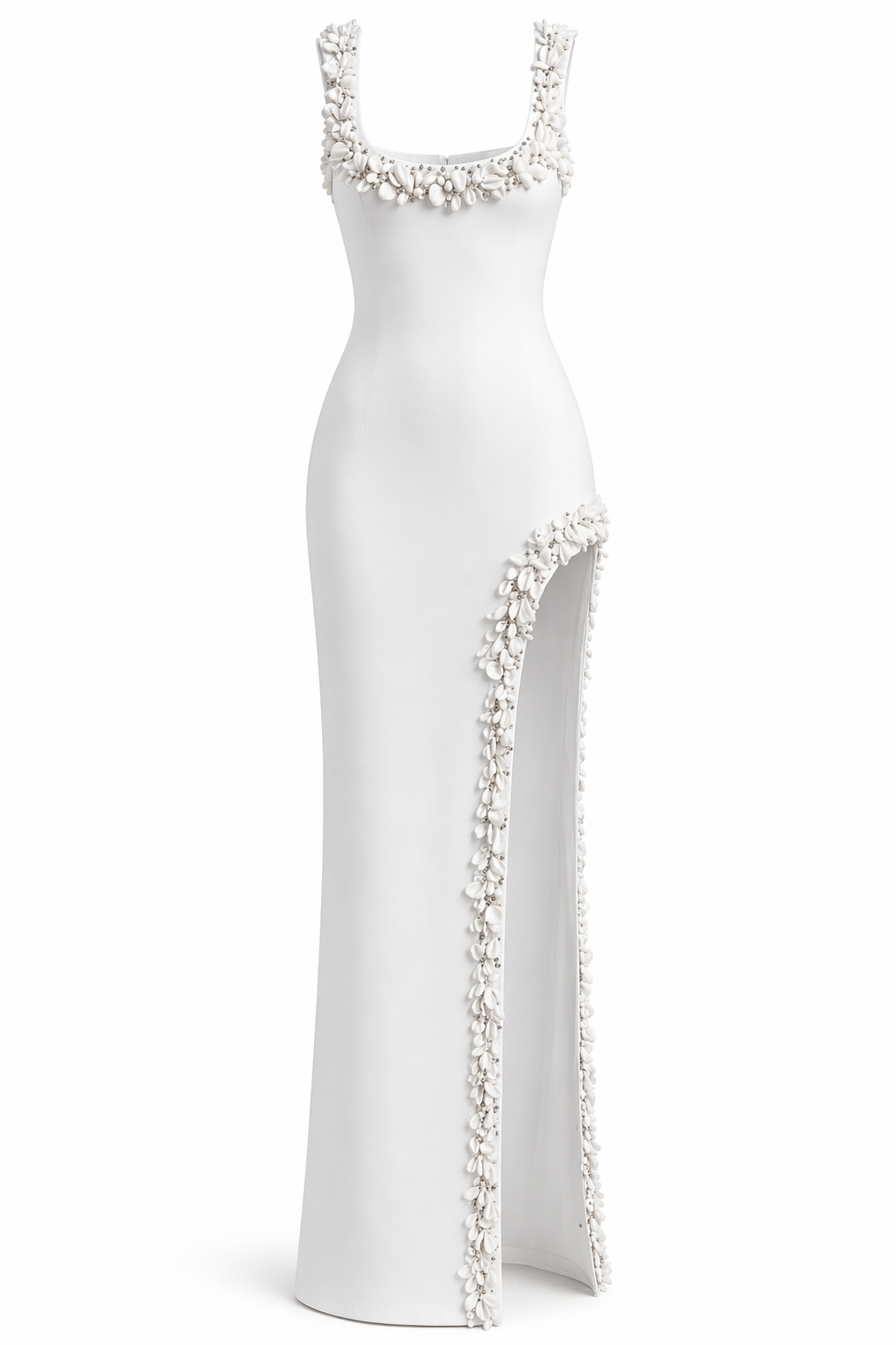 White Mermaid Dress