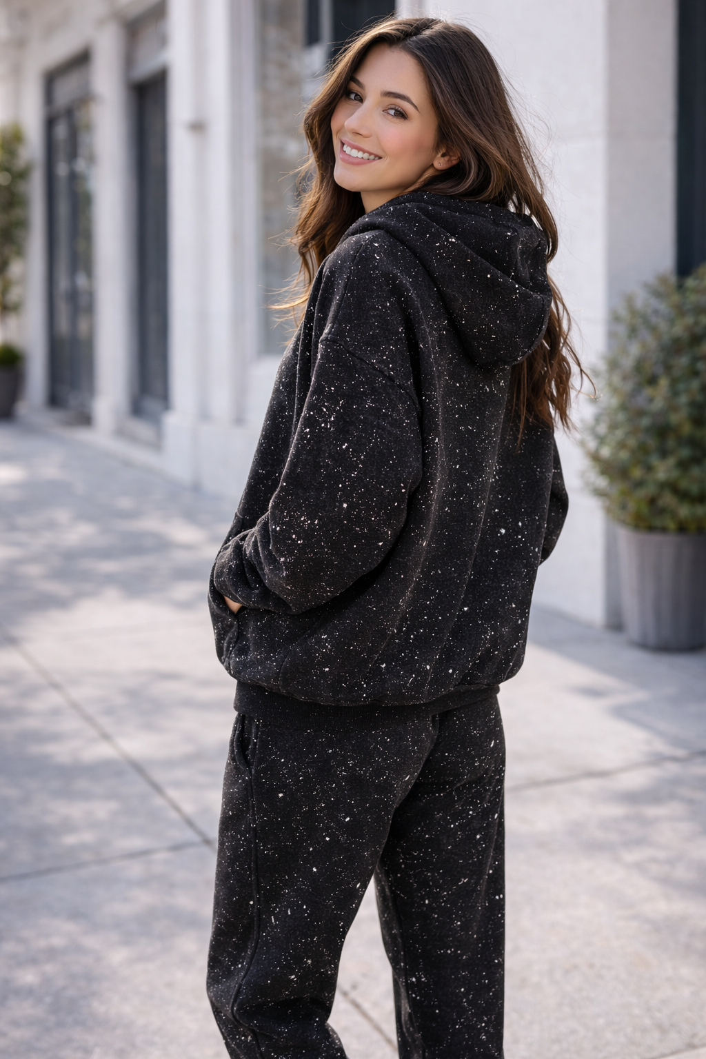 Midnight Speckle Tracksuit