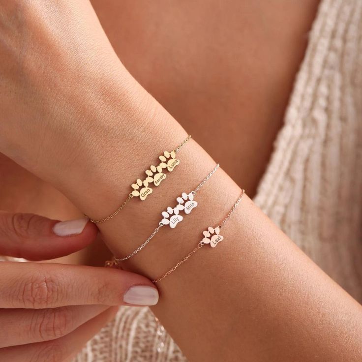 Pet Custom Name Bracelet