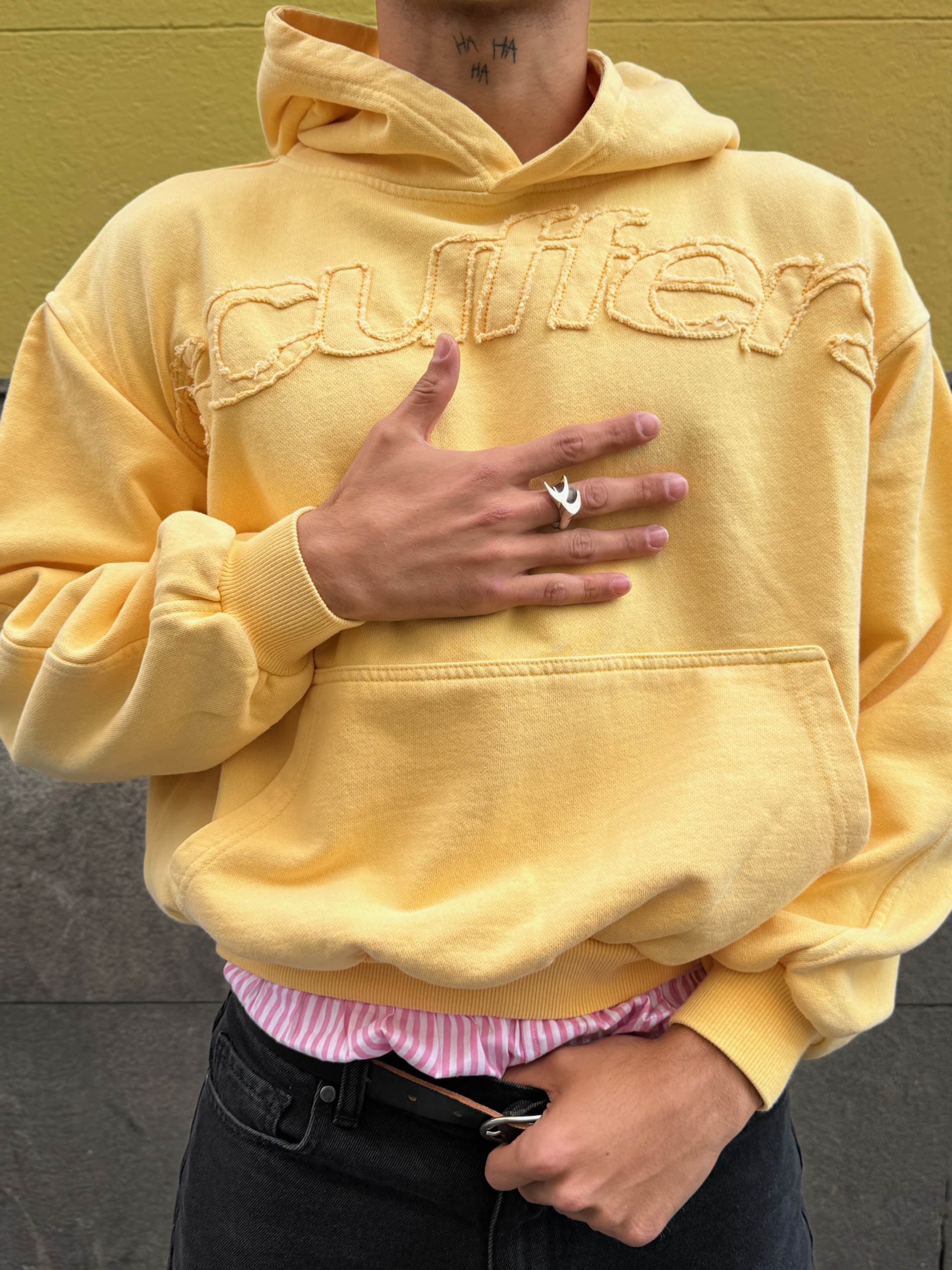 Yellow Cream Hoodie