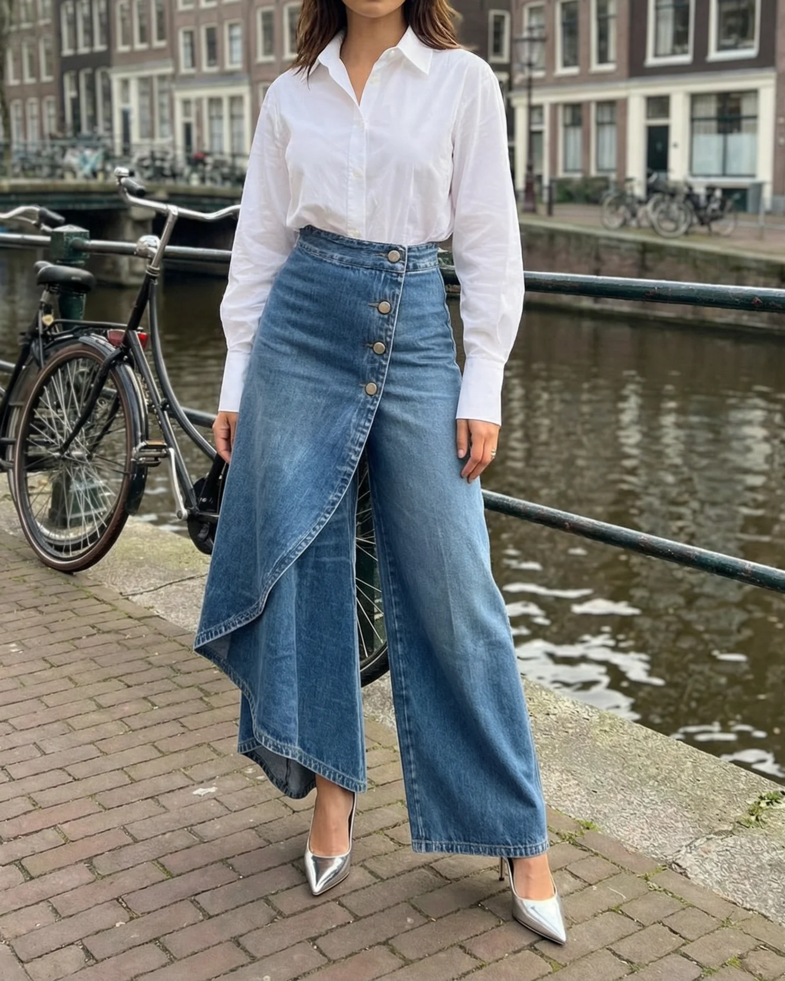 Stassy Wrap Jeans