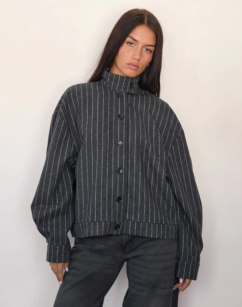 The Pinstripe Lastika Jacket