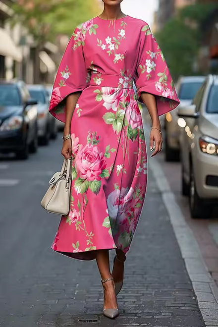 Elegante Vestito Floreale