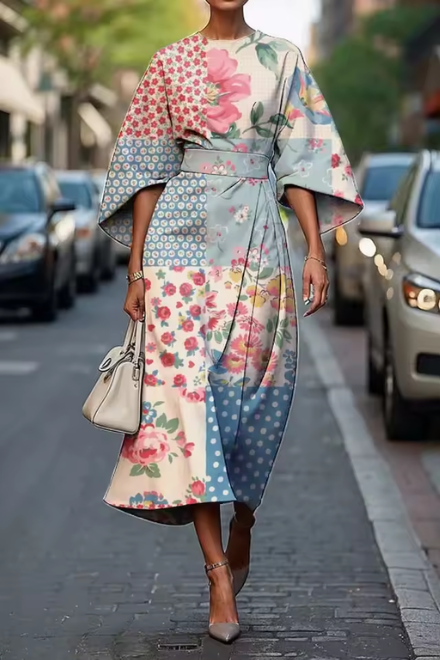 Elegante Vestito Floreale