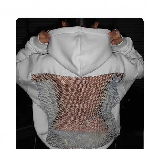 Mesh Back Hoodie
