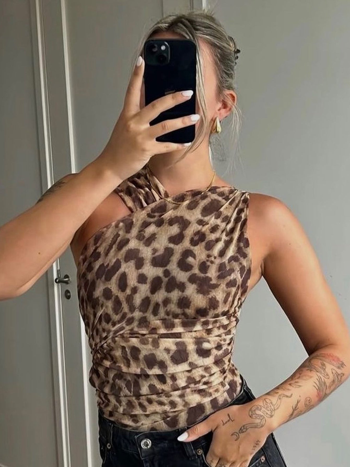 Savanna Luxe Leopard One-Piece Swimsuit