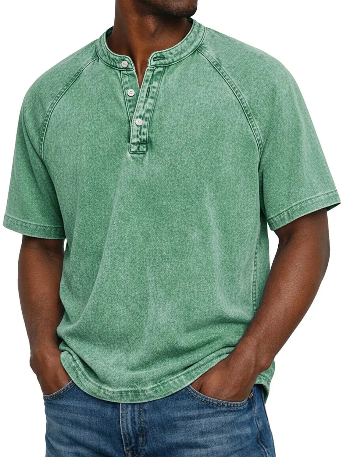 Pedro | Camicia vintage da uomo con bottoni
