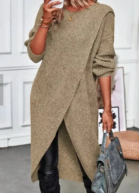 Aspen Wrap Knit Dress