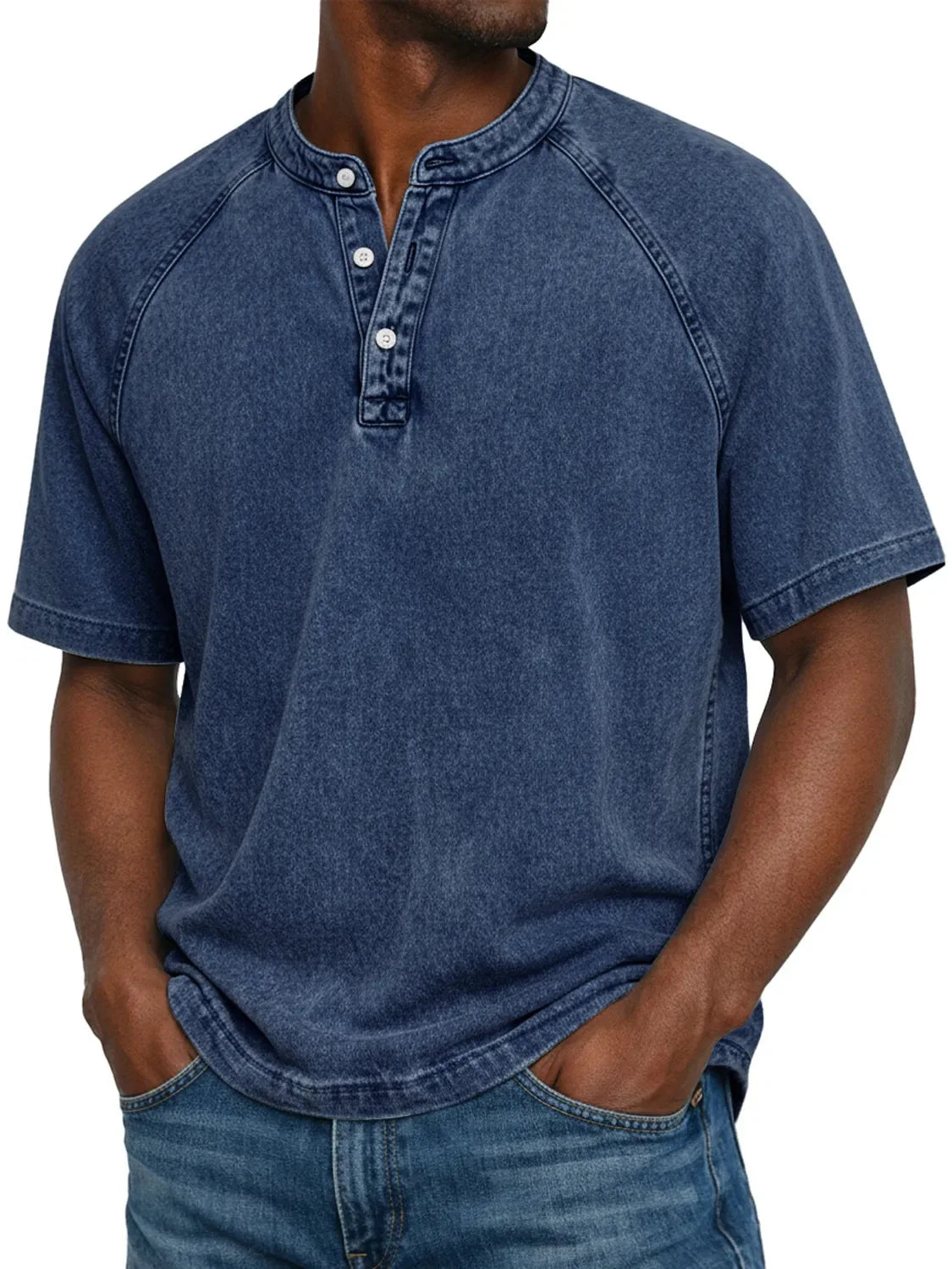 Pedro | Camicia vintage da uomo con bottoni