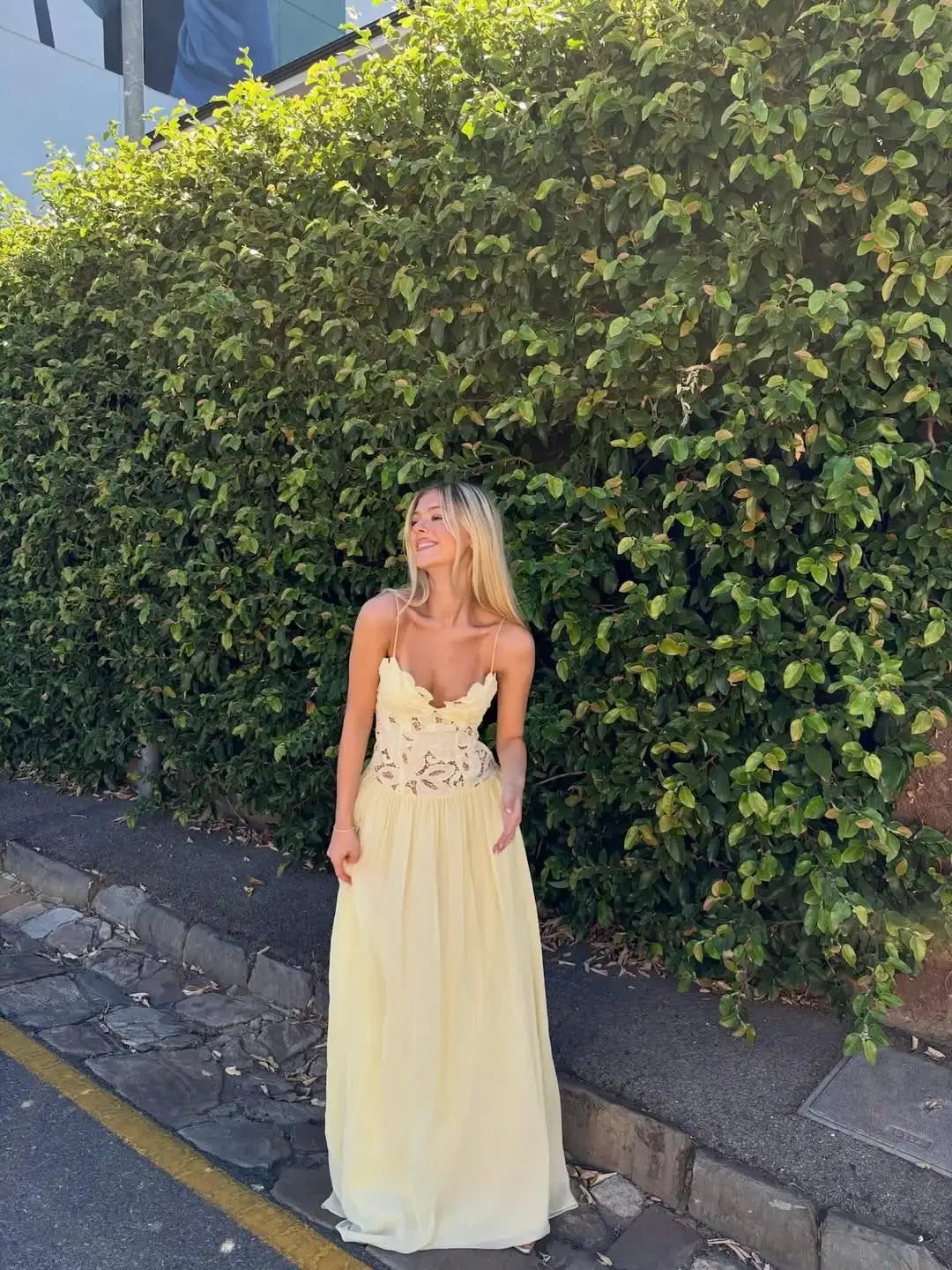 Abito a Corsetto Golden Hour