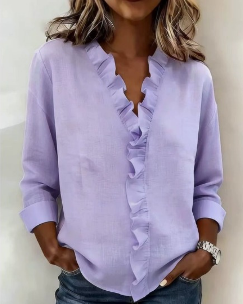 Camicetta Indie Ruffles