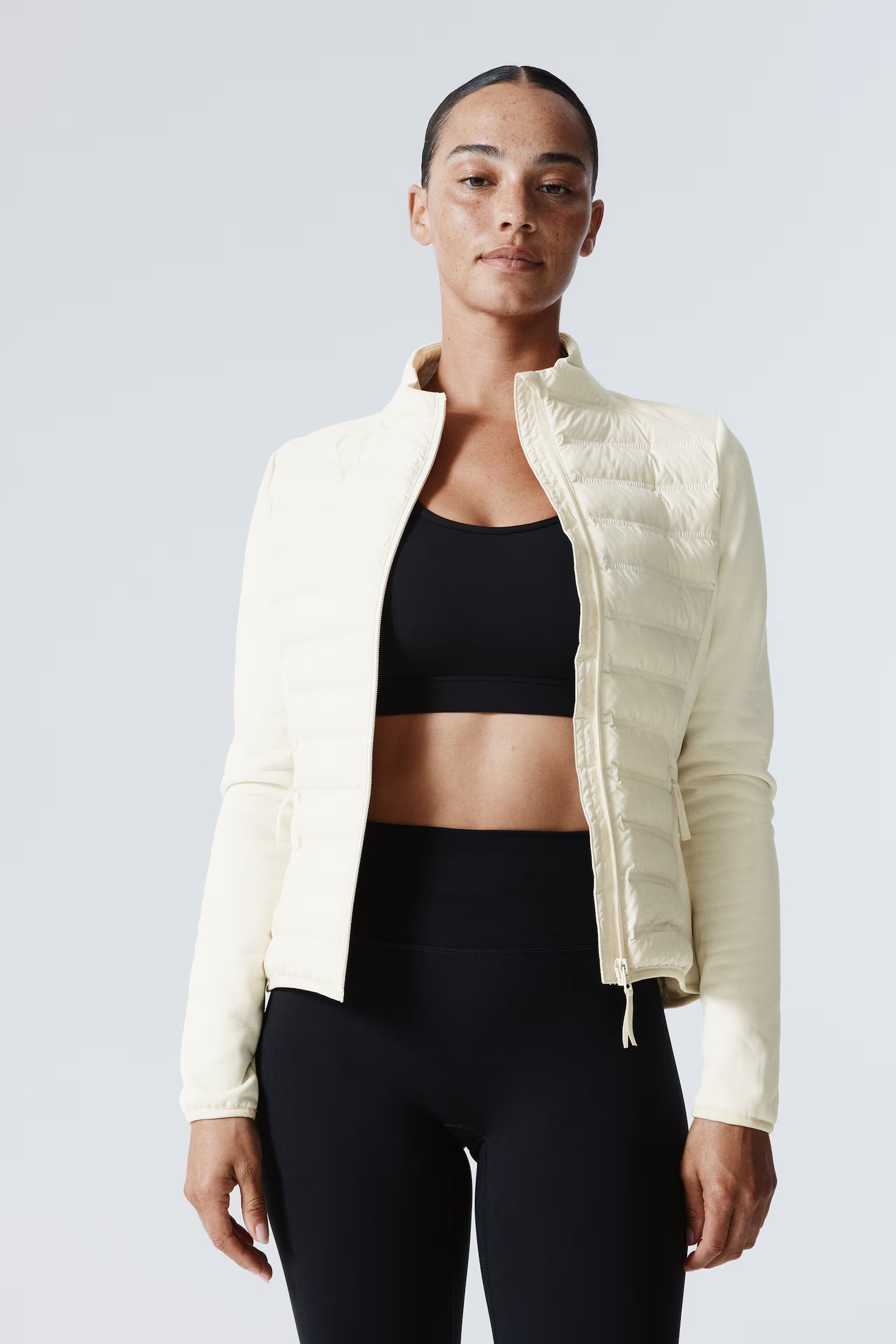 Padded Windbreaker Jacket