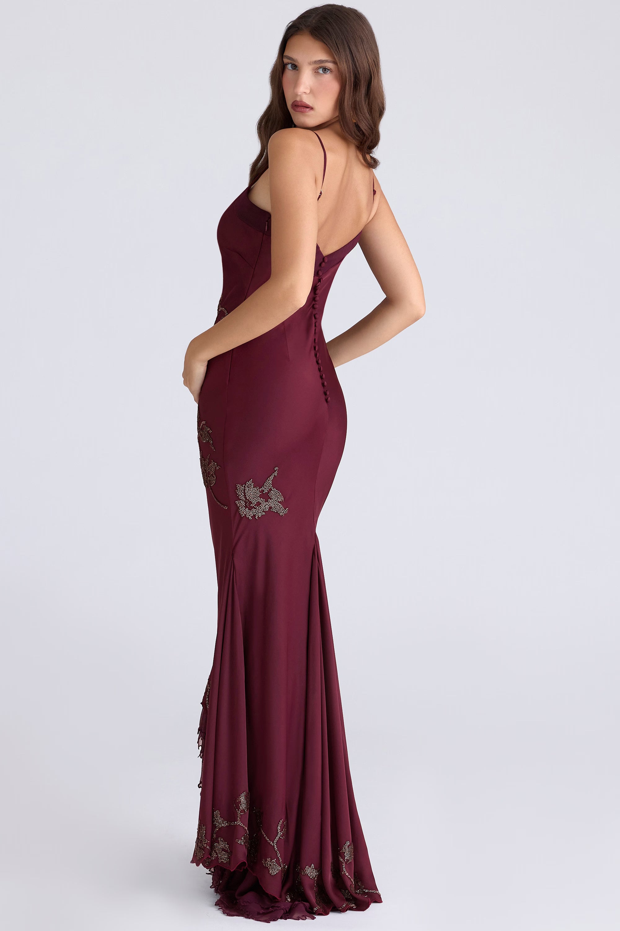Valeria™ Embroidered Maxi Dress