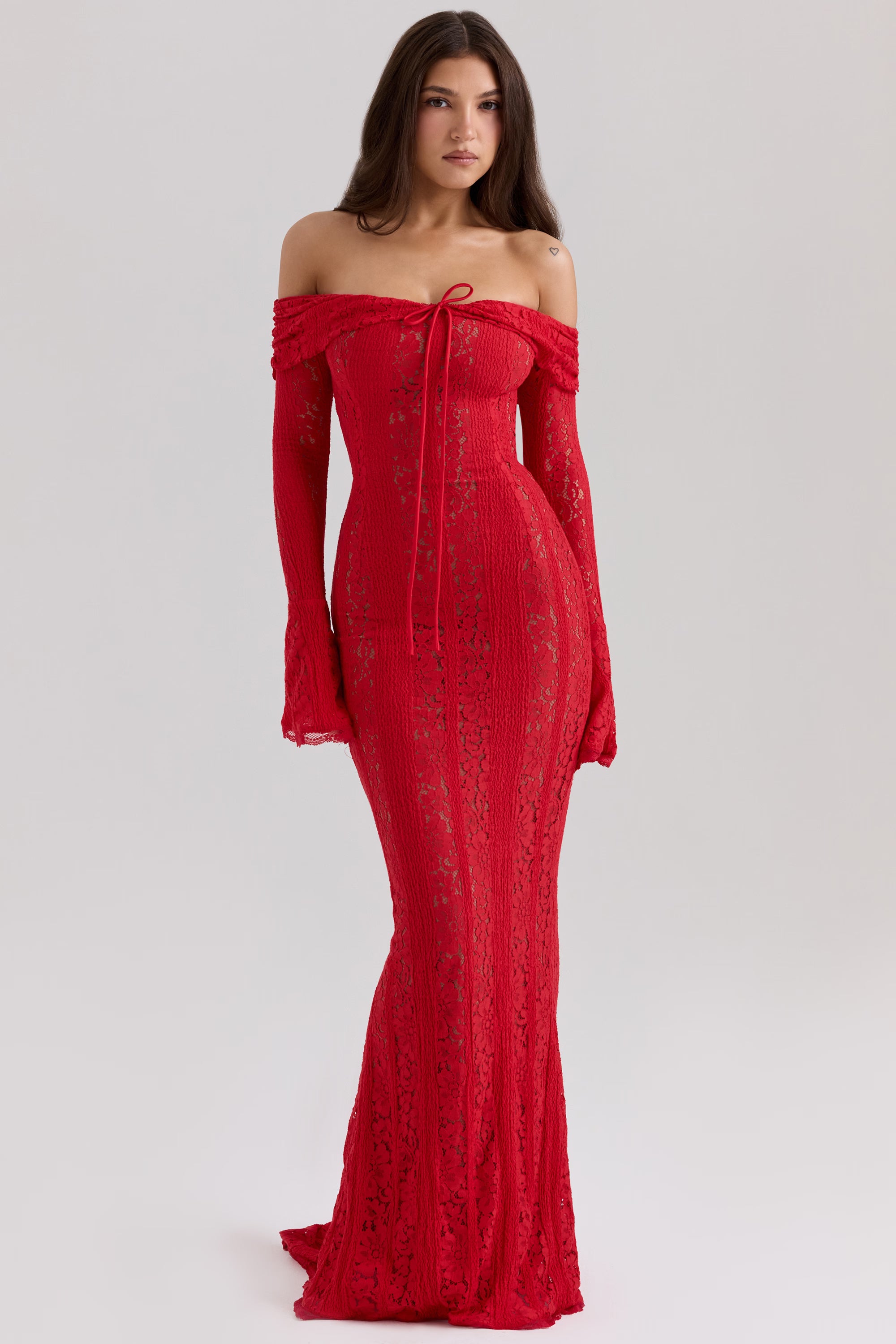 Blossom Flame Gown