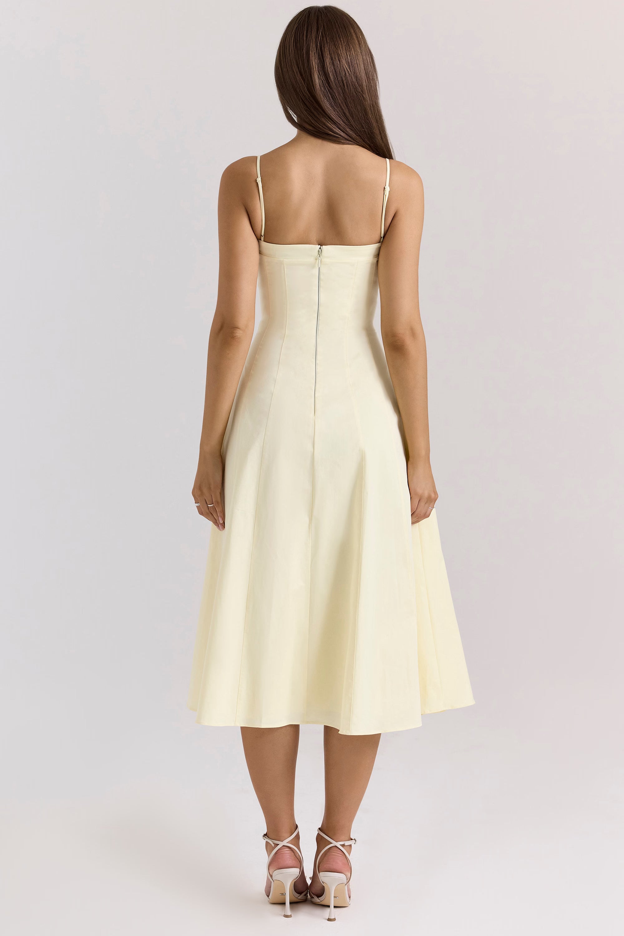 Folly | Abito svasato Lemon Elegance