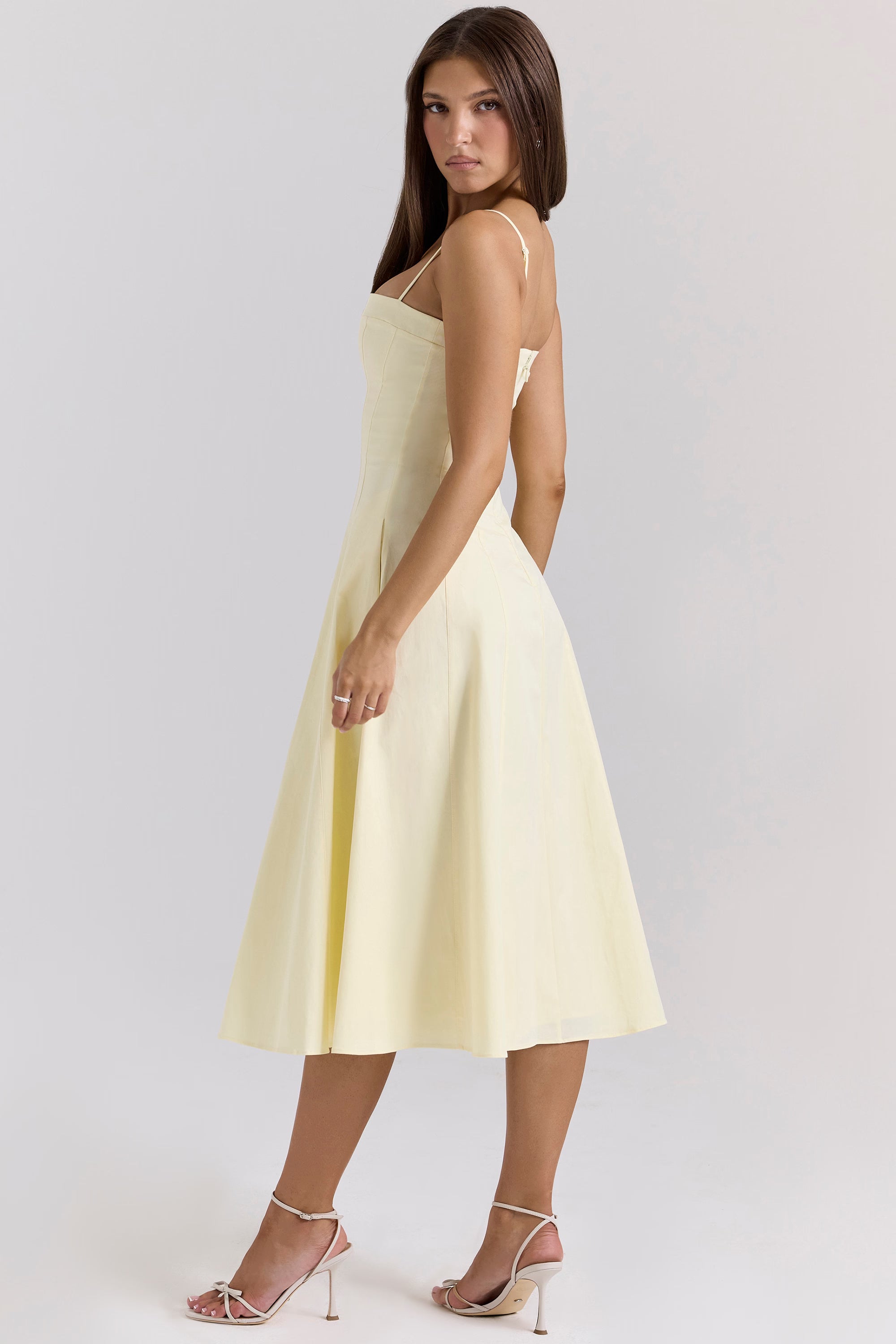 Folly | Abito svasato Lemon Elegance