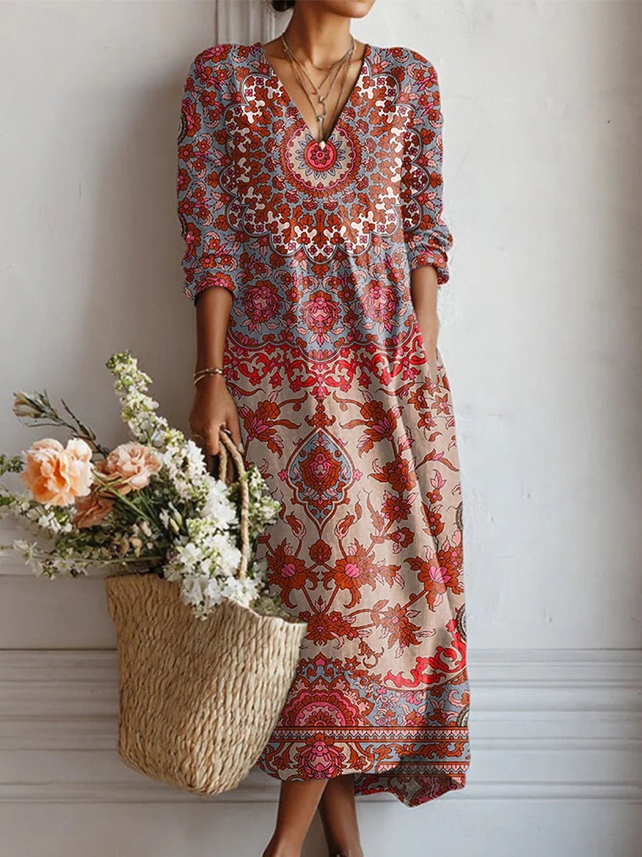 Abito Golden Paisley Breeze