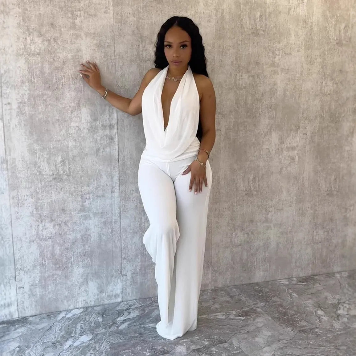 Naked Halter Jumpsuit