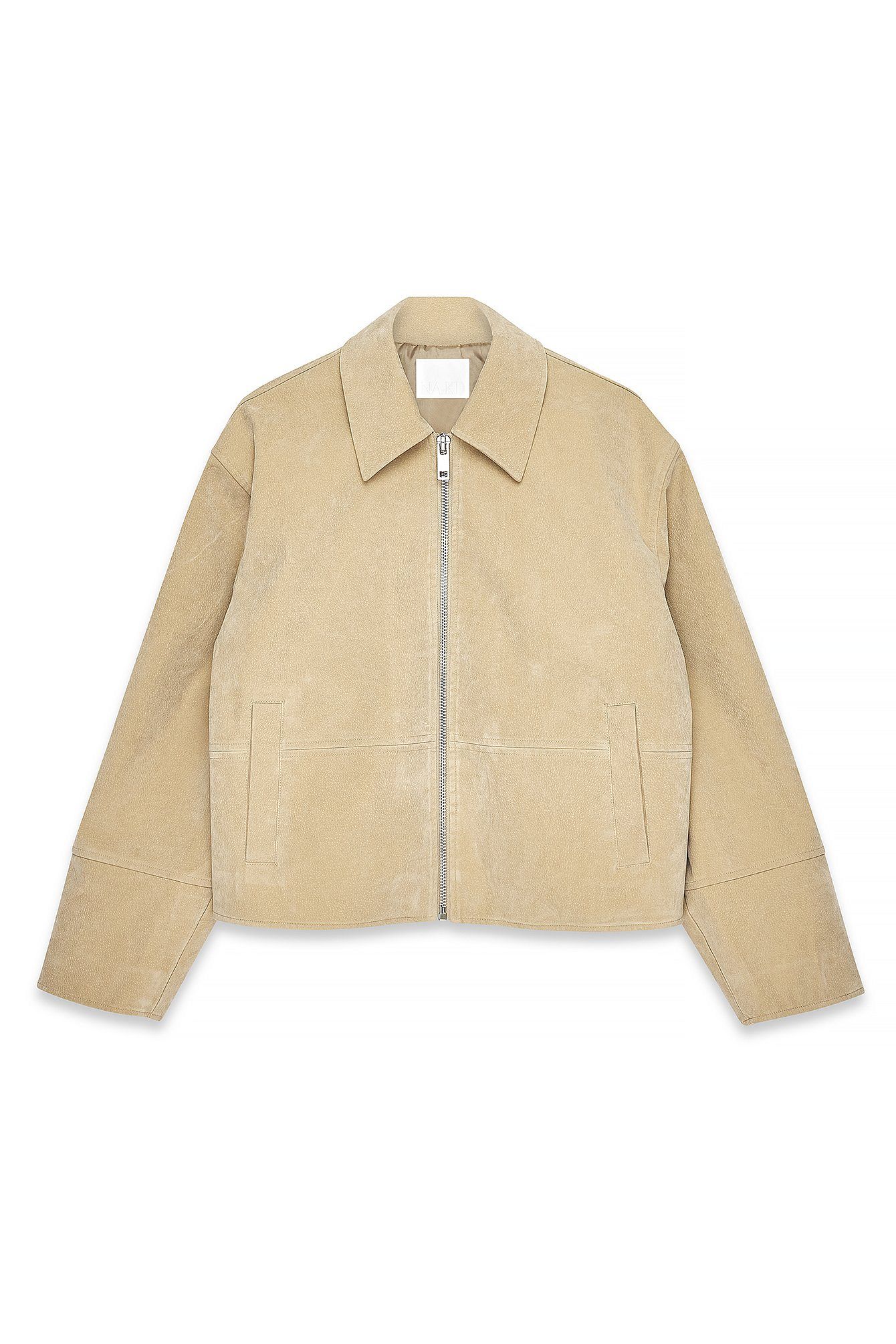 Classic Zip Suede Jacket