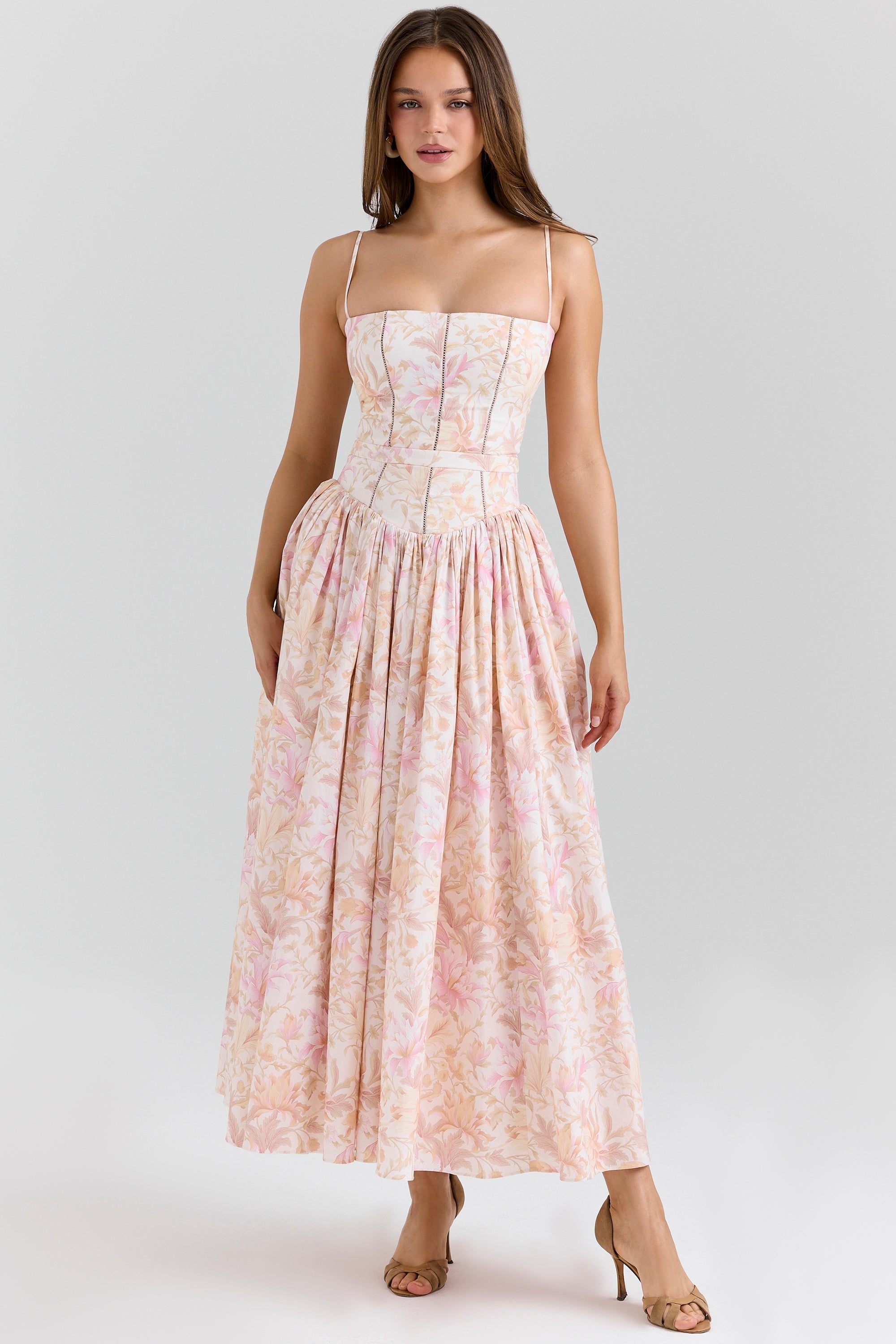 Luna Lace Midi Dress