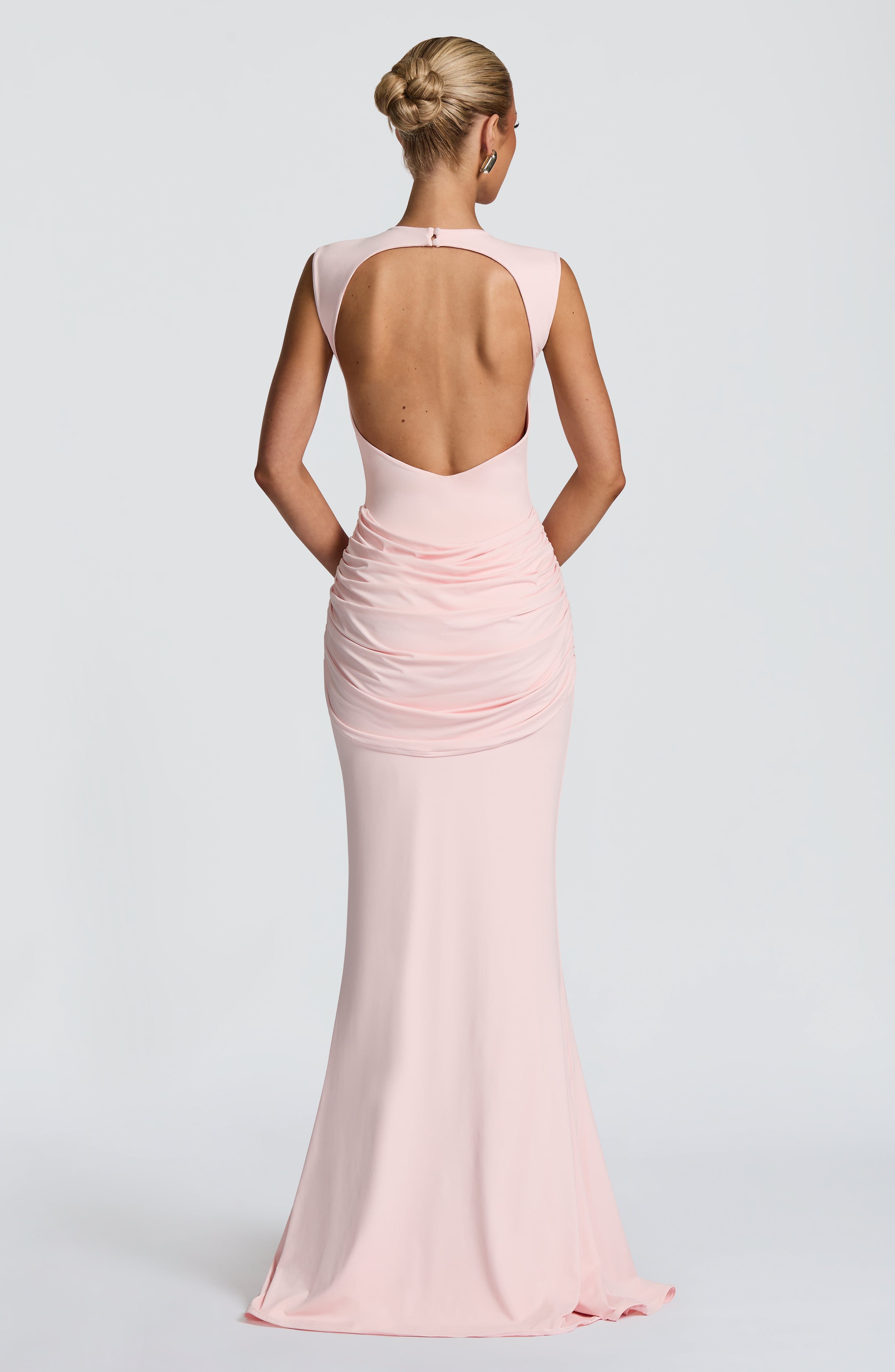 Roma Maxi Dress - Blush