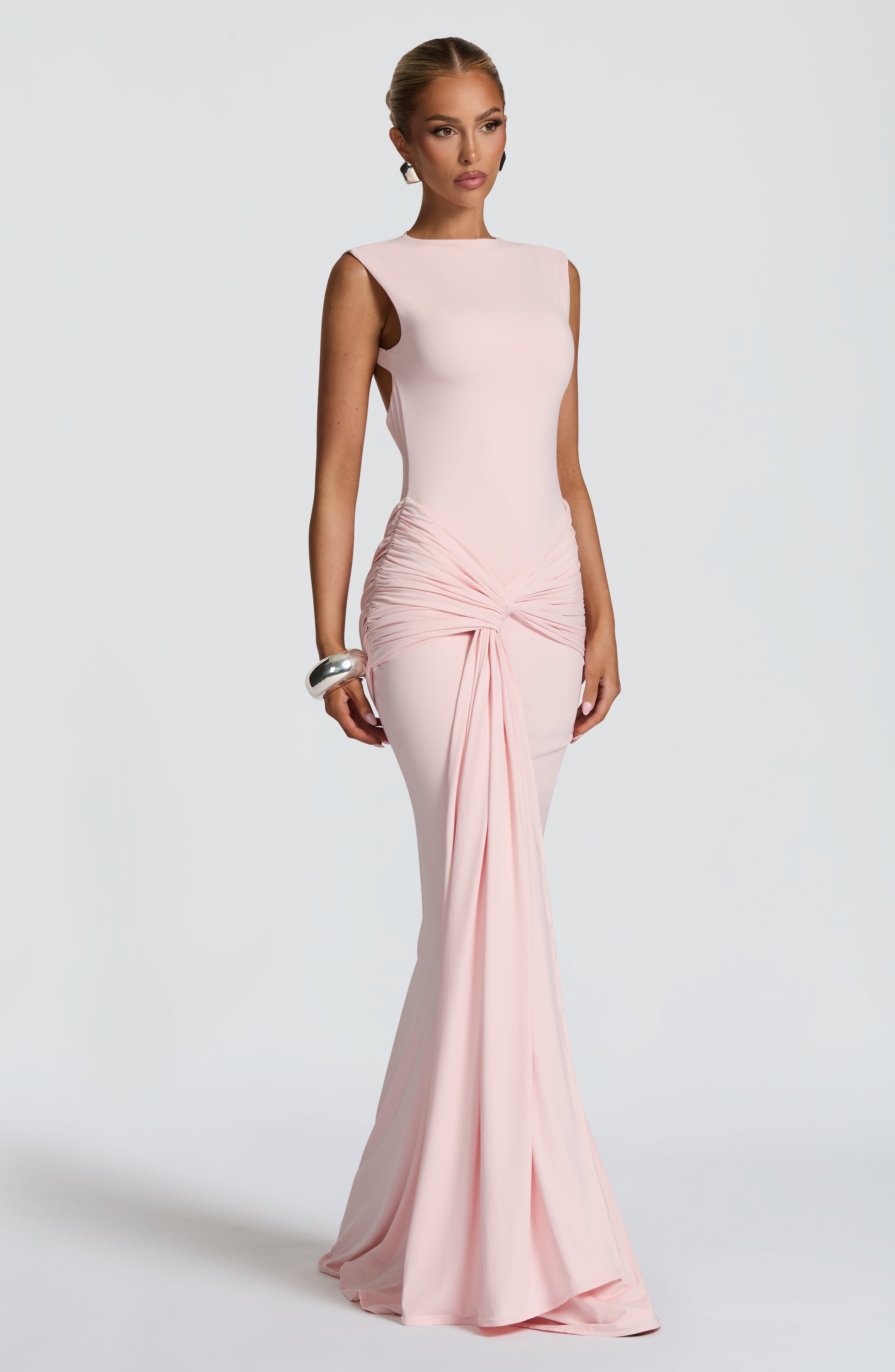 Roma Maxi Dress - Blush
