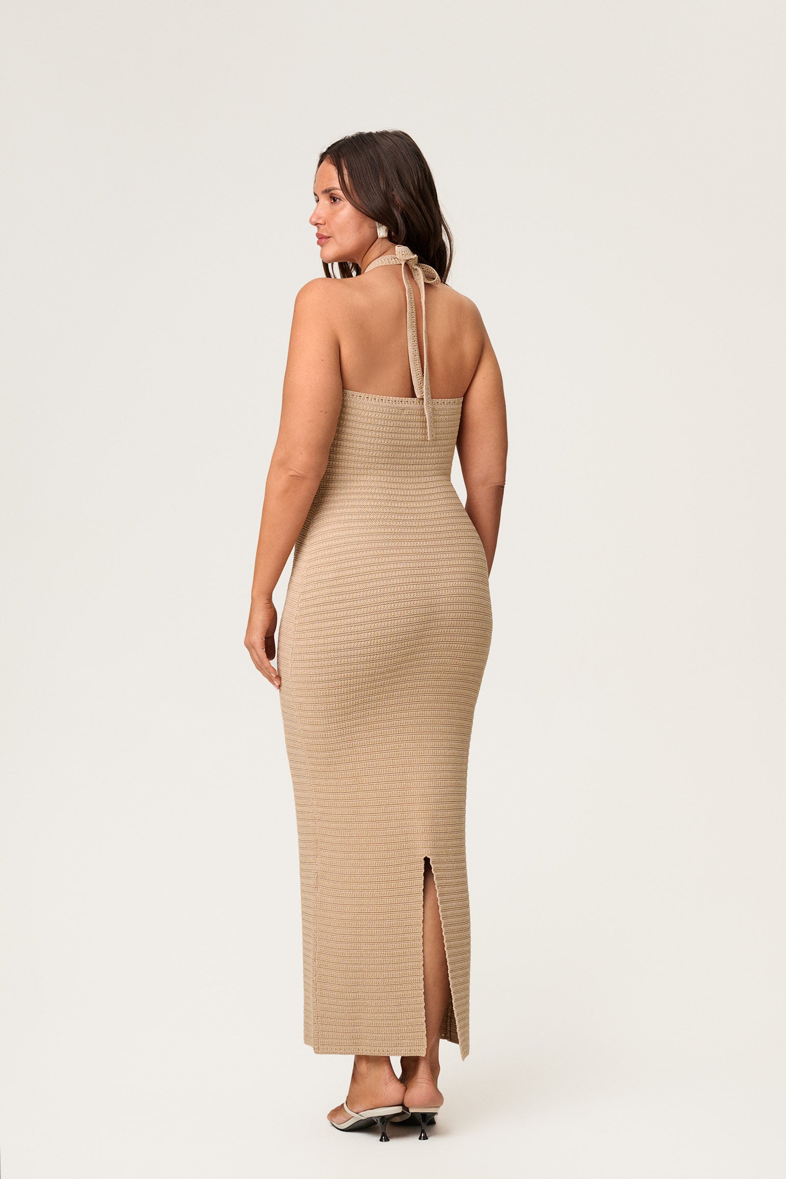 Sandy Beige Dress
