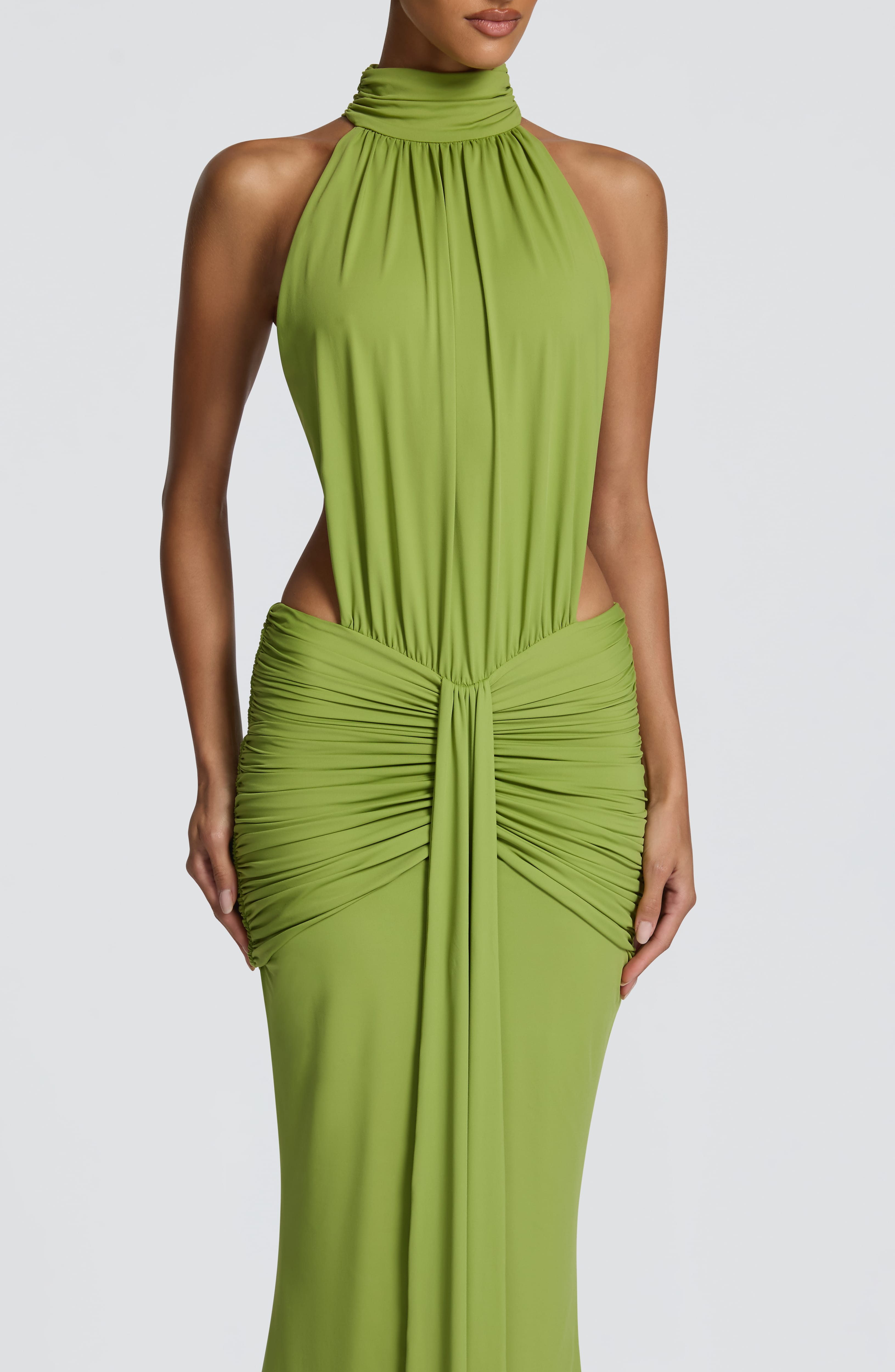 Rimla Maxi Dress - Olive