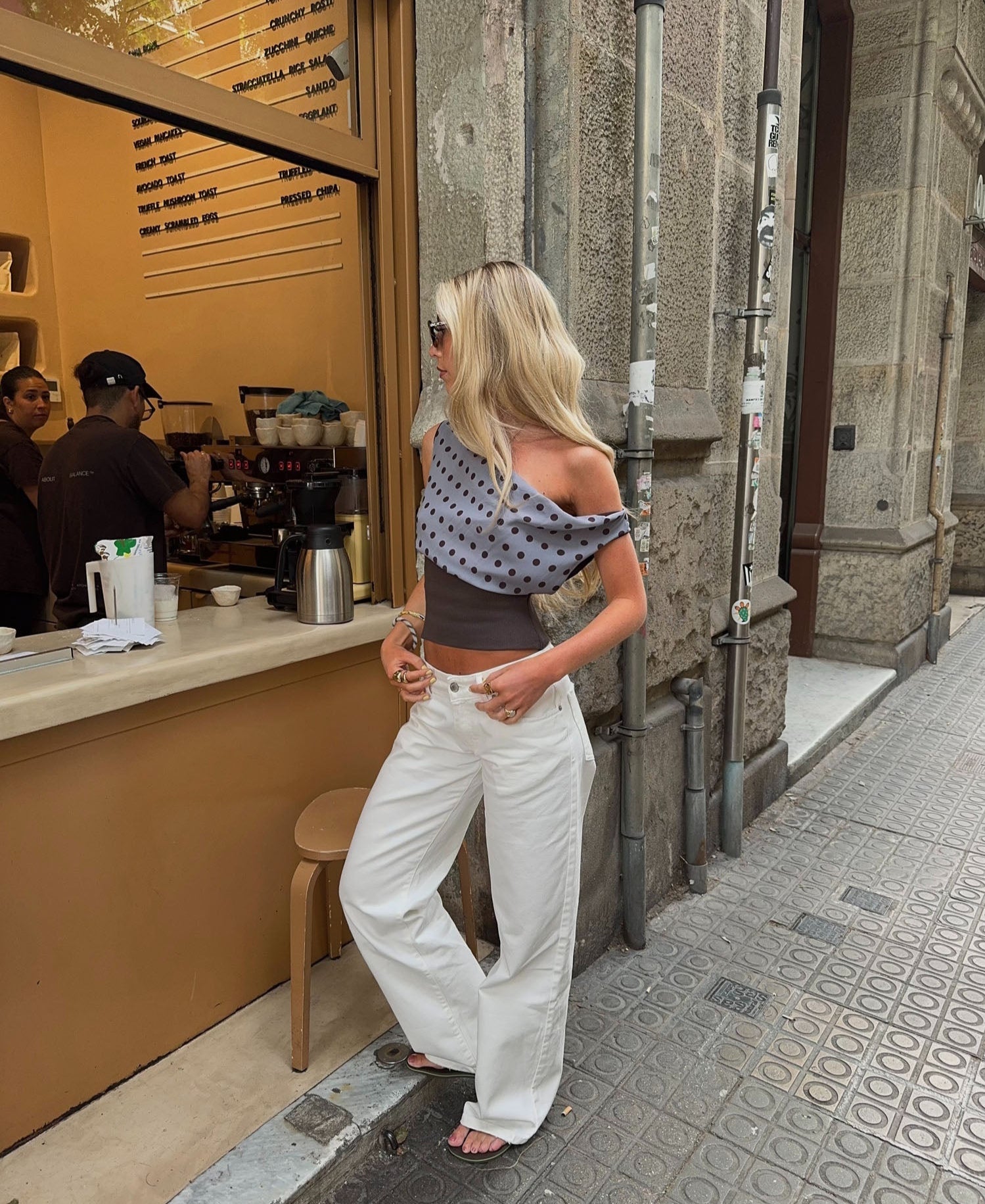 The Polka Dotted Top