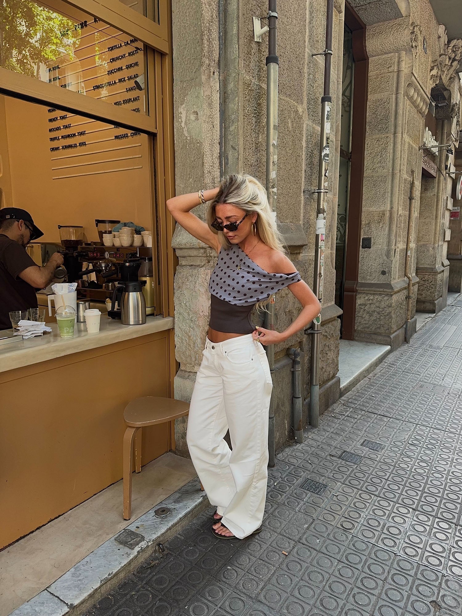 The Polka Dotted Top