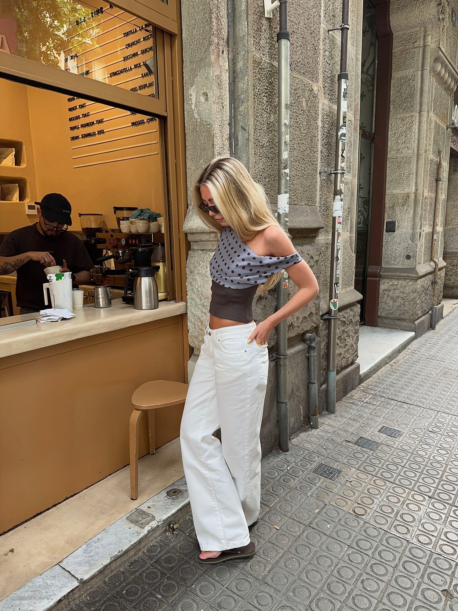 The Polka Dotted Top