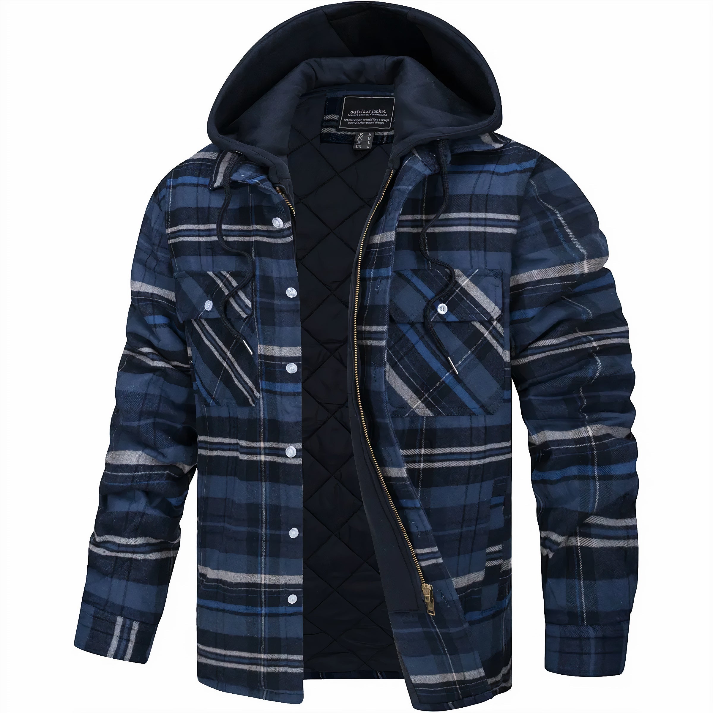 Highland Check Hooded Jacket