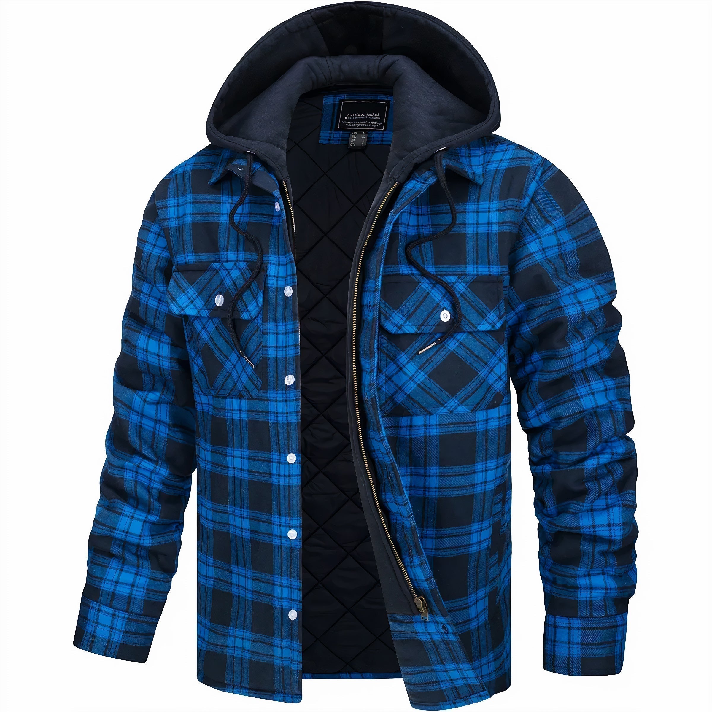 Highland Check Hooded Jacket