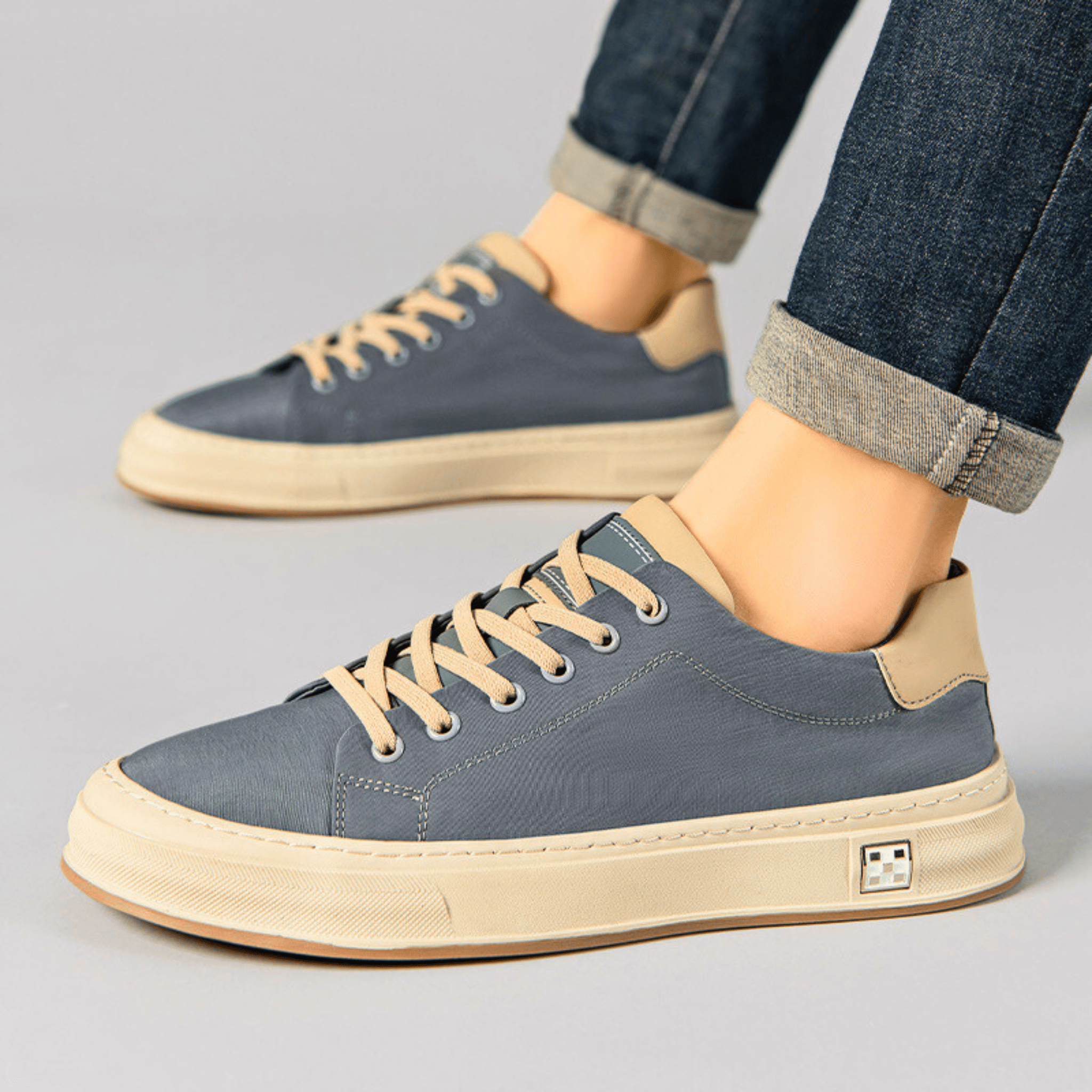 Comfort Moderno con Suola Crema